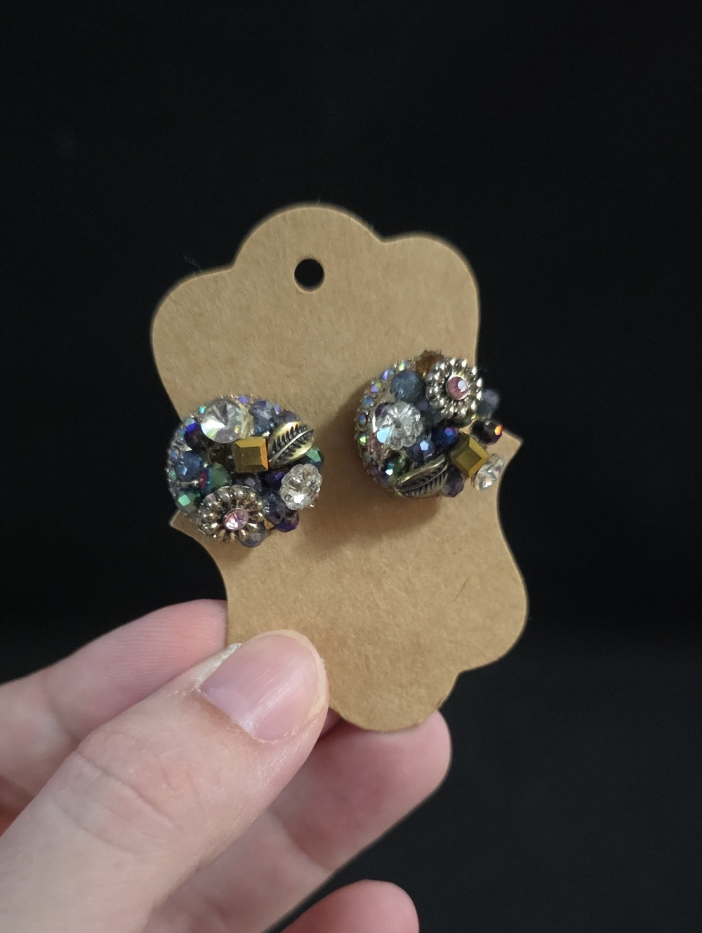Betsey Johnson Statement Post Earrings
